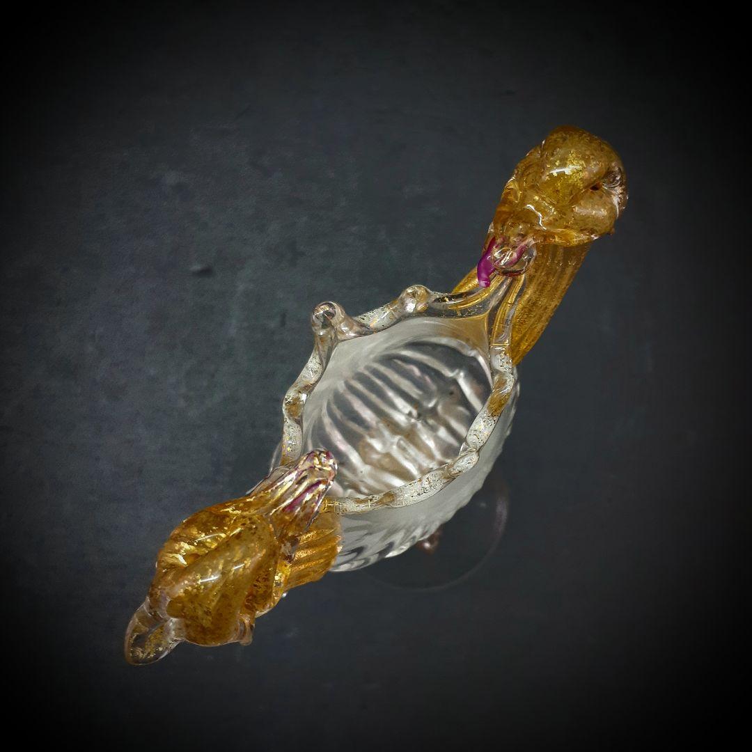 MURANO La Fenice ムラノ ラ フェニーチェ 双頭 ドラゴングラス