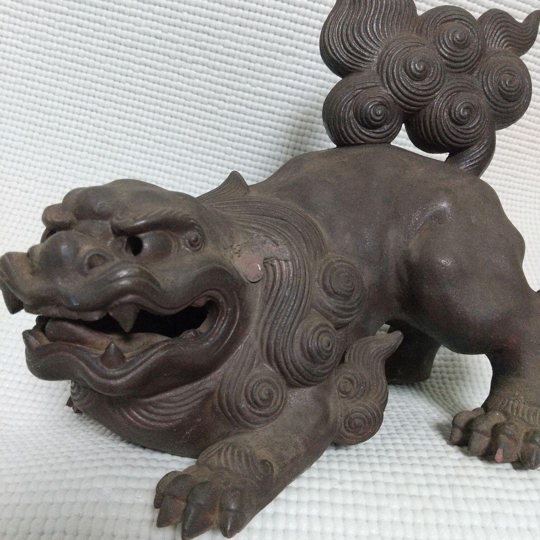 威風堂々〈木村長十郎友敬 作／獅子〉備前焼