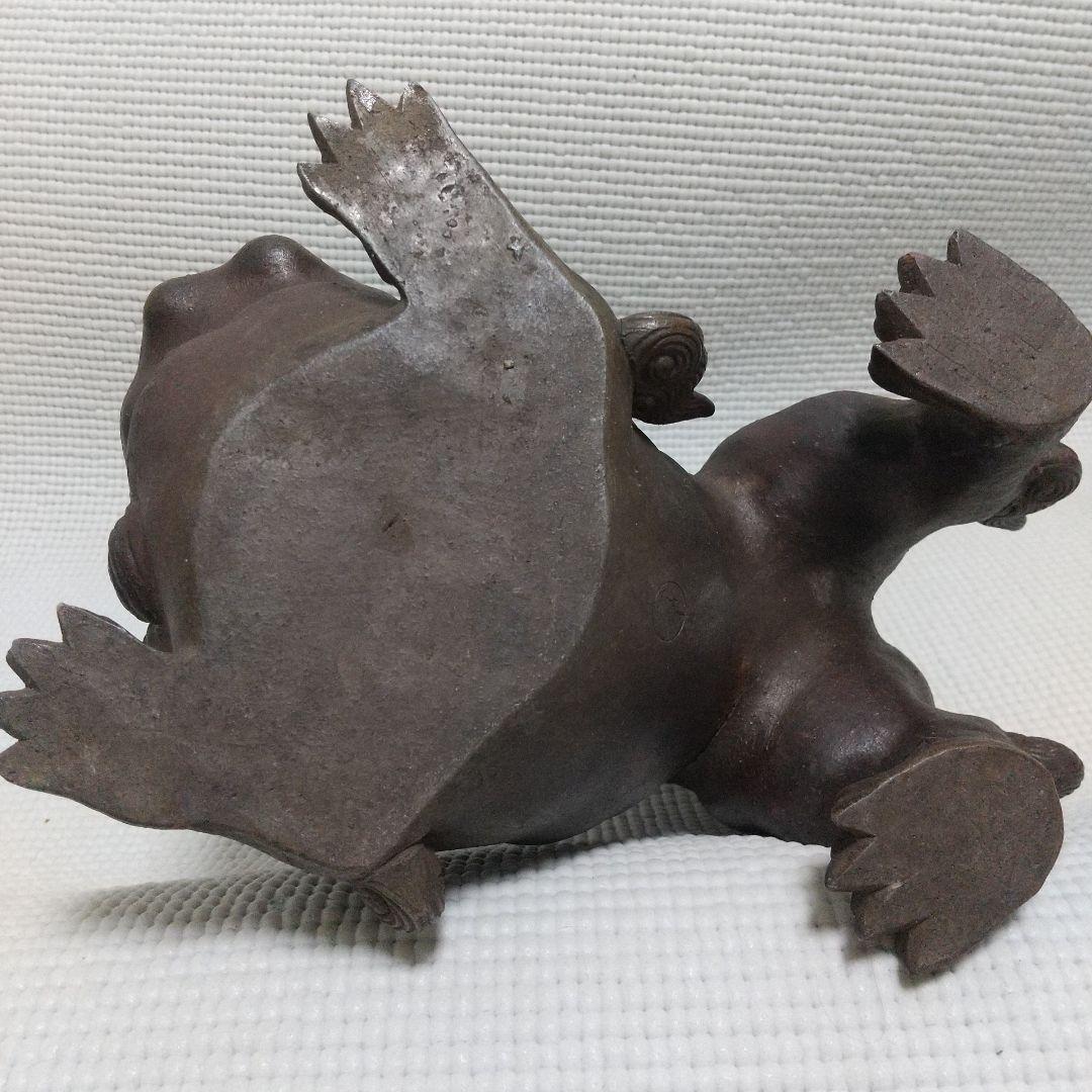 威風堂々〈木村長十郎友敬 作／獅子〉備前焼