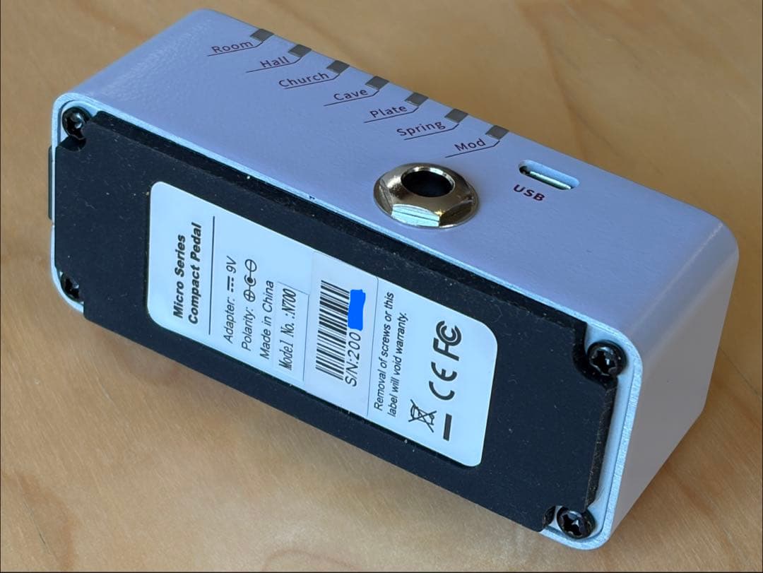 ☆ MOOER R7 リバーブ 新同美品