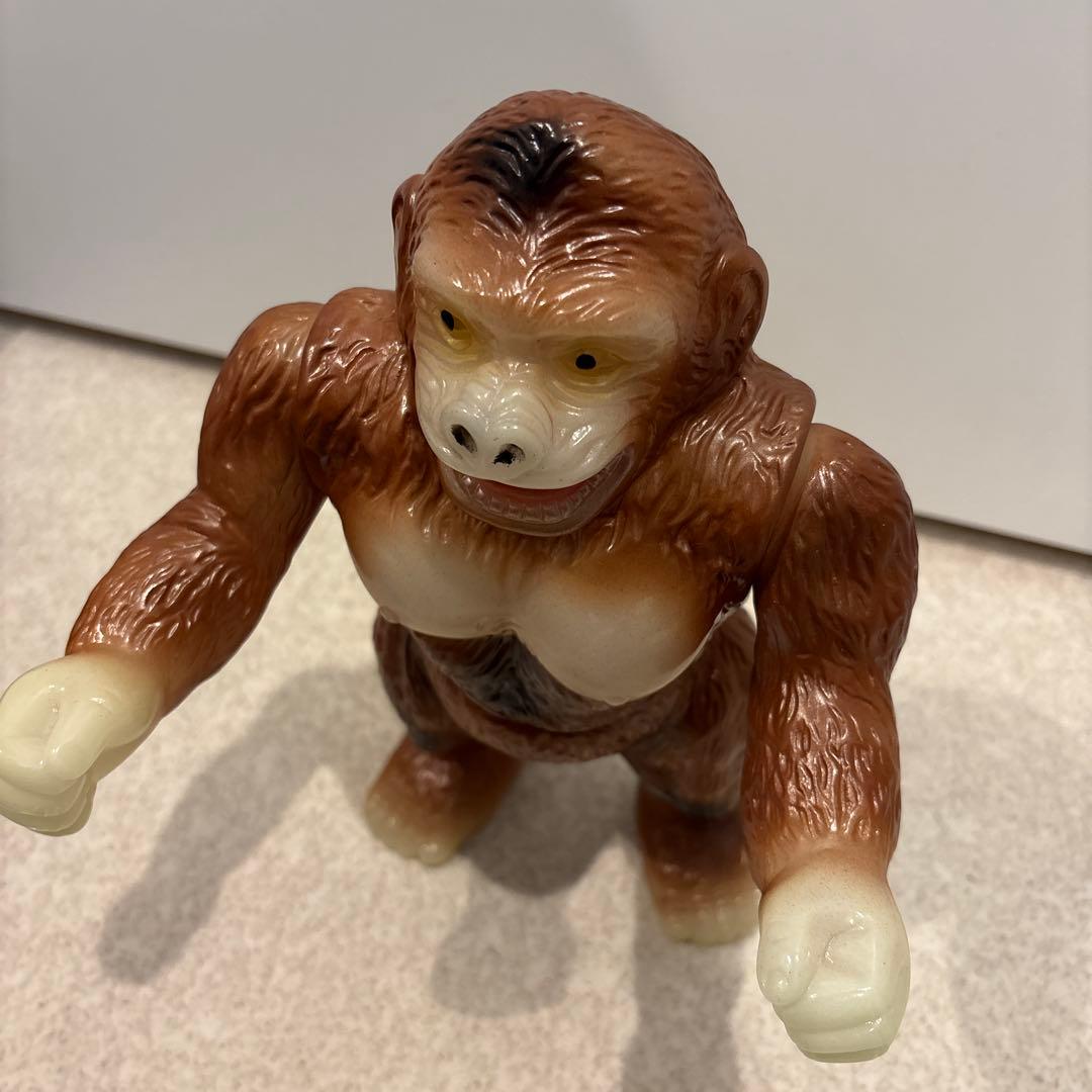 マルサン ジャイアントゴリラ450-Aタイプ ブラウン 後藤博彩色蓄光版