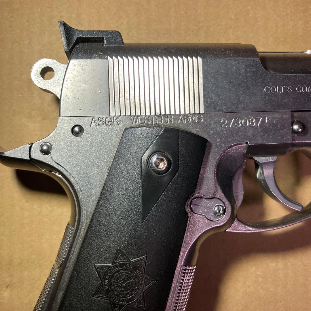 WA ウエスタンアームズ Colt 固定スライドガスガン