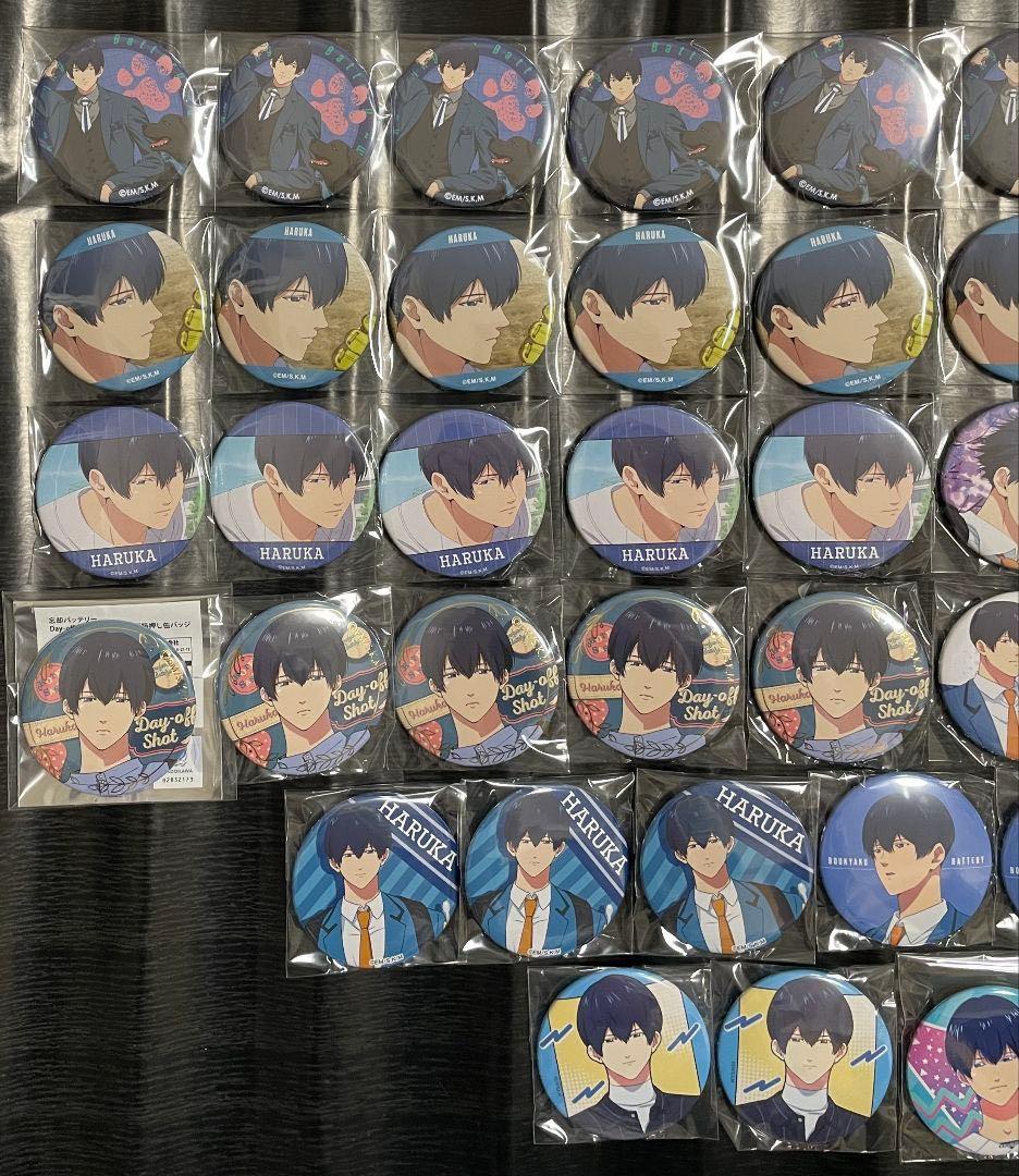 忘却バッテリー 清峰葉流火 缶バッジ 51点 まとめ売り