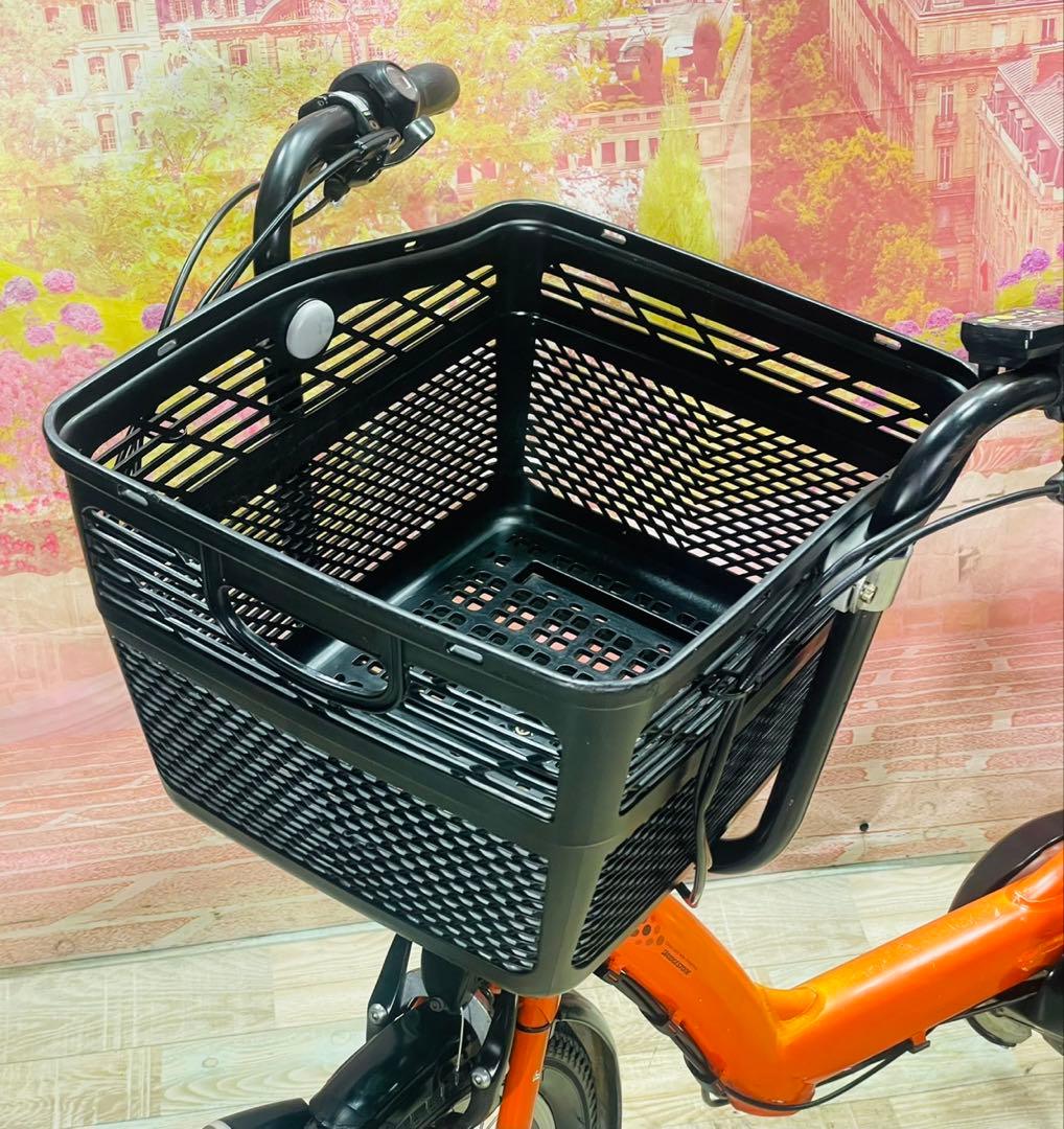 ZK3357 電動自転車 ブリヂストン アンジェリーノ 子供乗せ 20インチ