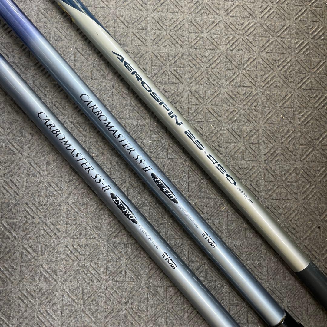 リョービ　カーボマスター SS-Ⅱ　シマノ　エアロスピン　3本セット