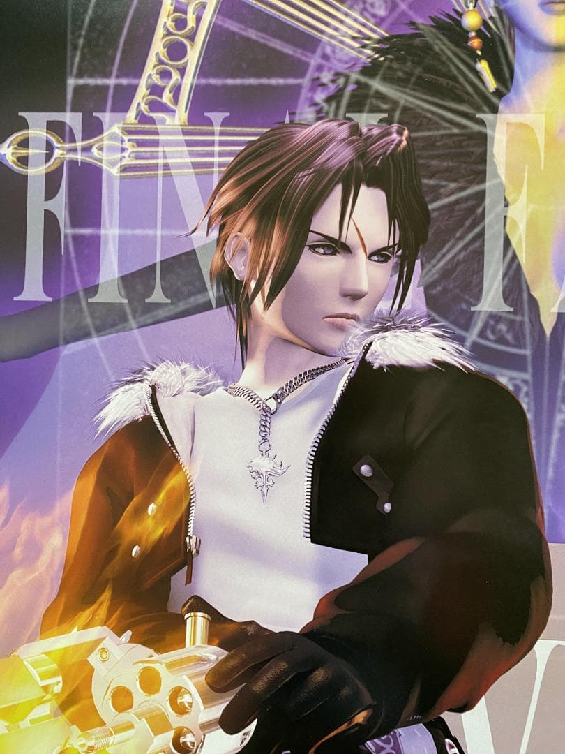 ファイナルファンタジー８　販促ポスター　当時物　2000年