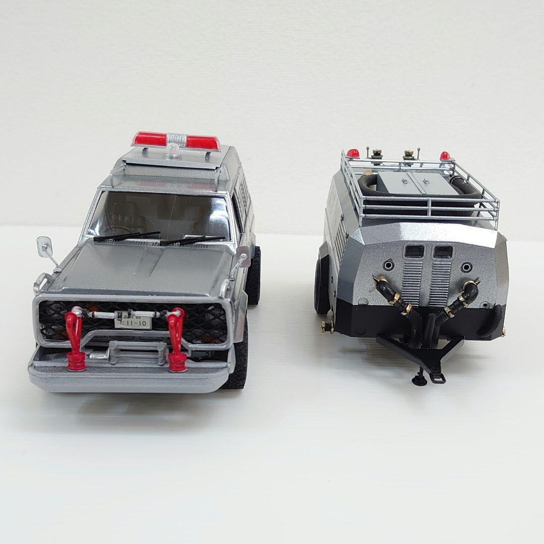 アオシマ1/24 西部警察 サファリ4WD ＆タンクカー プラモデル完成品