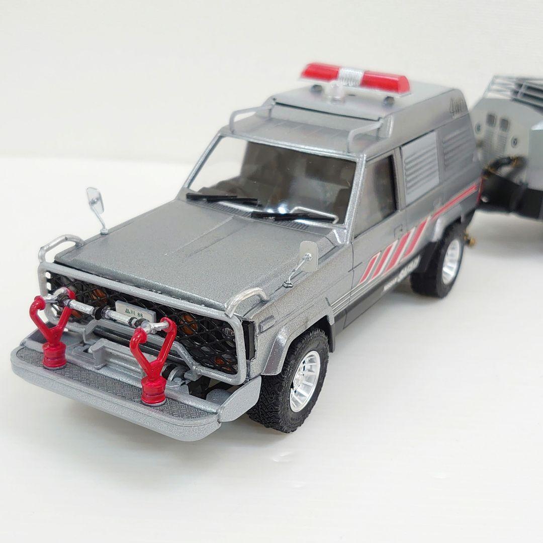 アオシマ1/24 西部警察 サファリ4WD ＆タンクカー プラモデル完成品
