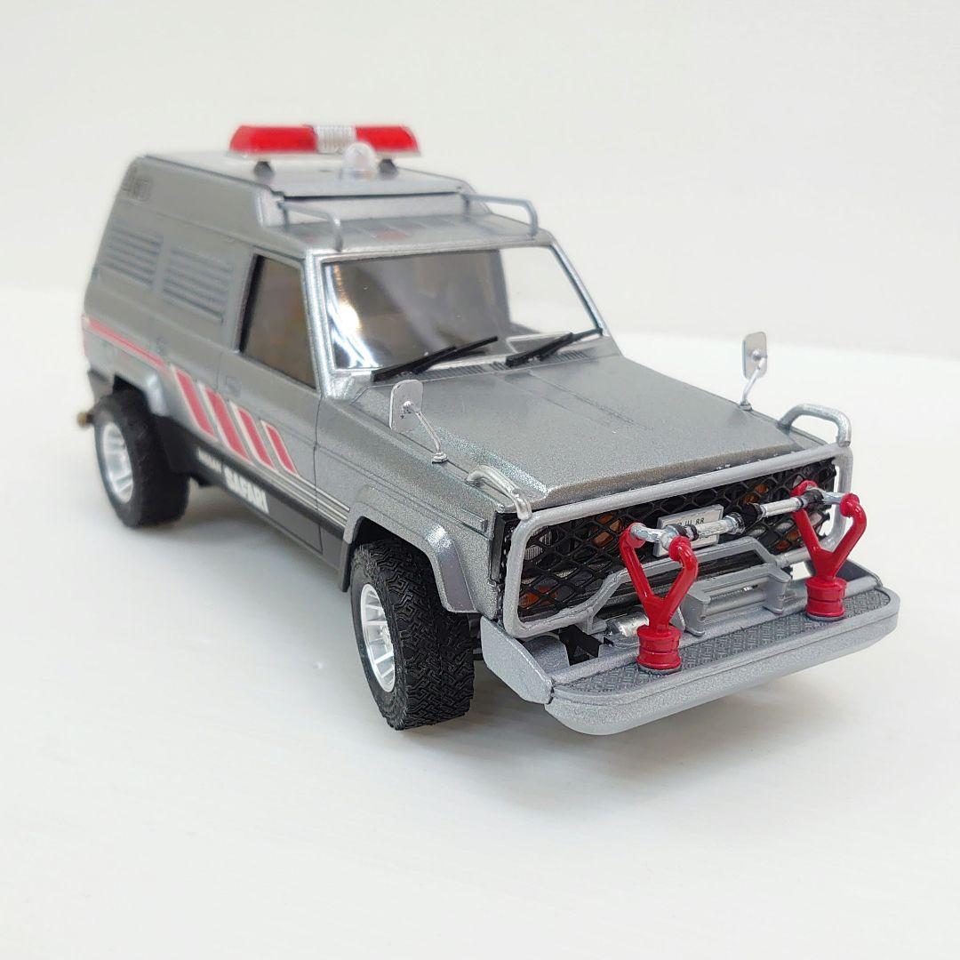 アオシマ1/24 西部警察 サファリ4WD ＆タンクカー プラモデル完成品