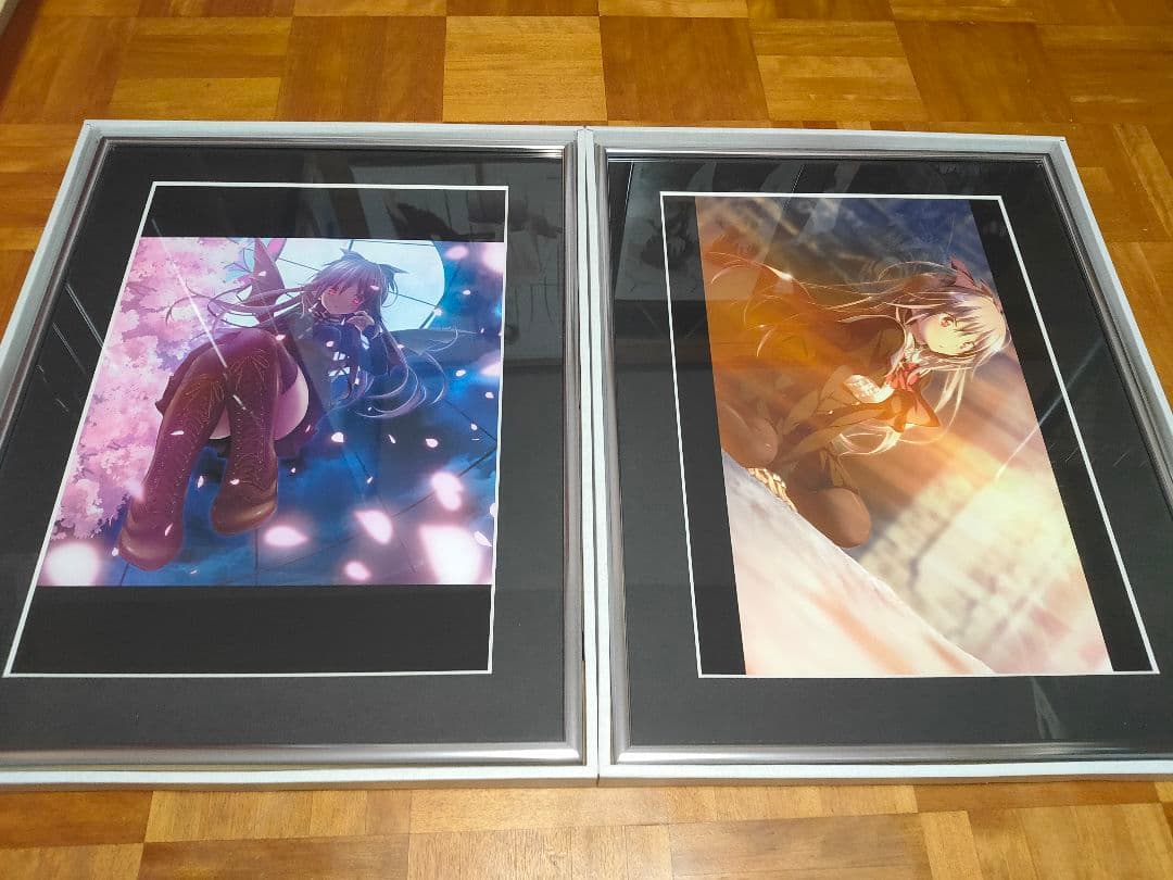 アオイトリ メアリー 複製原画 複製イラスト purple パープル