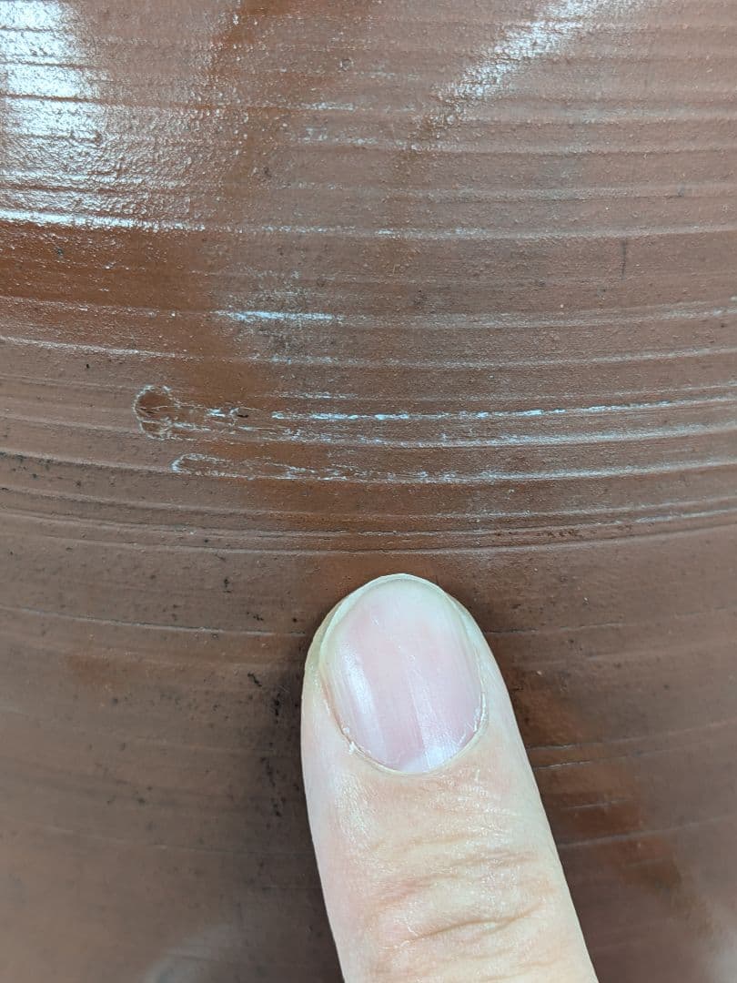 【直しあり】江戸末期 古備前 水指 合箱合布 水差 抹茶道具 茶器 食器 容器