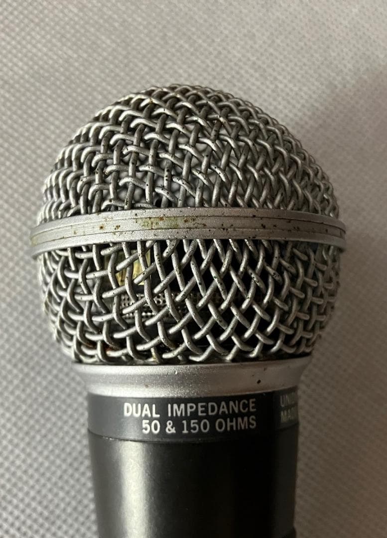 【Vintage】SHURE SM58 USA製 ポルシェロゴ（ケース付き）