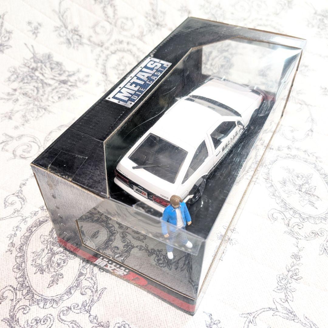 イニシャルD　藤原とうふ店　トレノ AE86 ミニカー　フィギュアセット　人気
