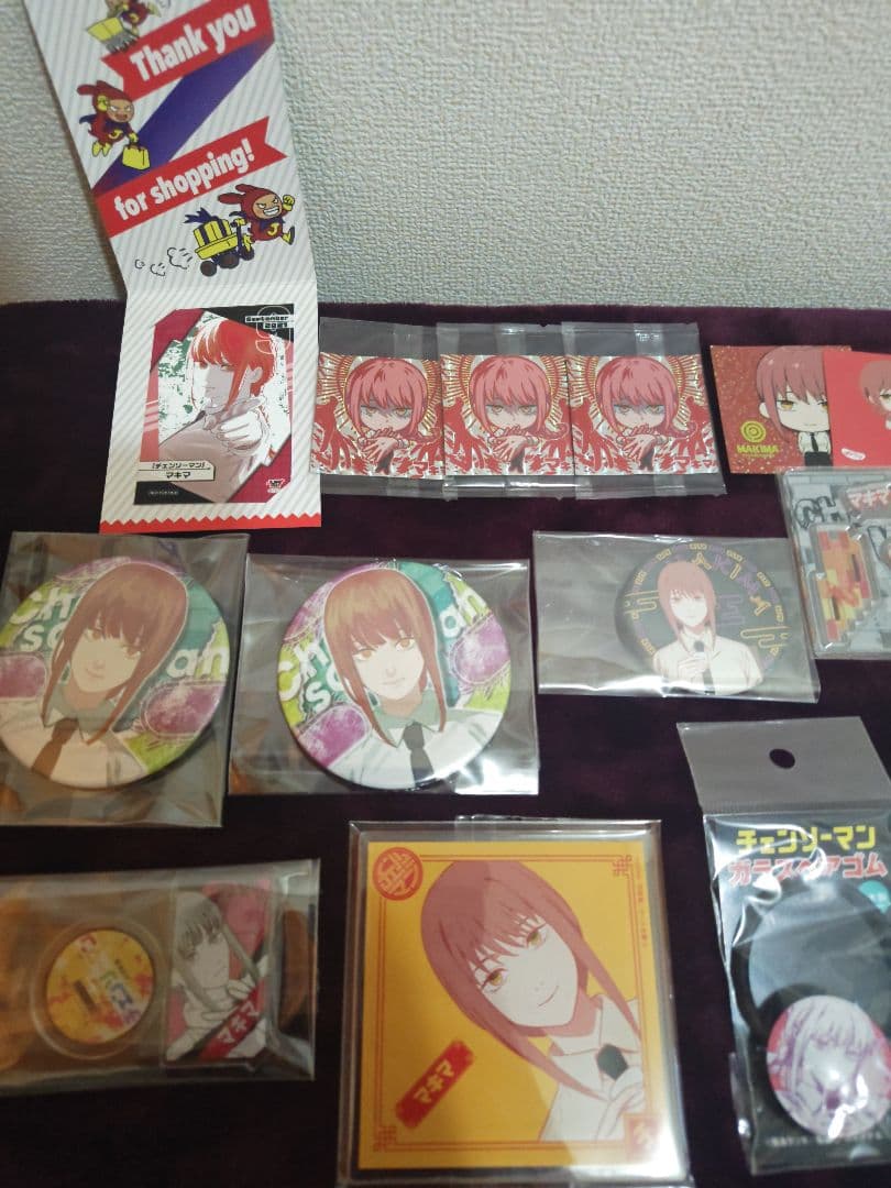 チェンソーマン マキマ 希少品含む まとめ売り 缶バッジ アクリルスタンド 他