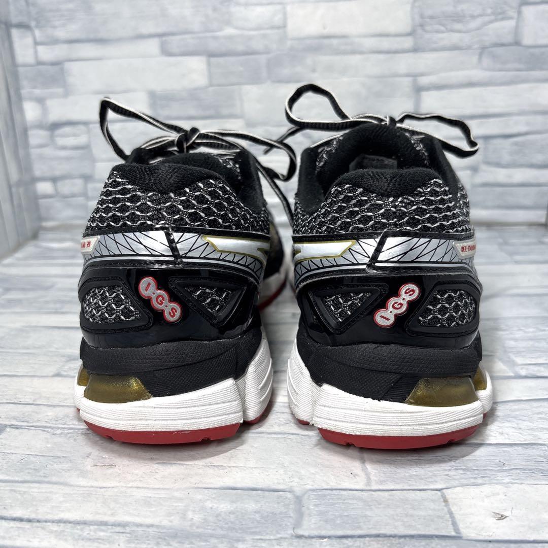 ✨美品✨アシックス ランニングシューズ ゲルカヤノ20 ブラック 25cm