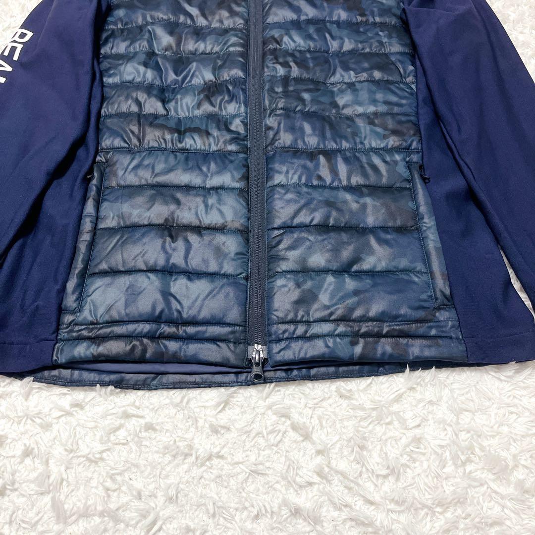 BEAMS GOLF ビームス ゴルフ 中綿 ジャケット カモフラ 切替 伸縮性