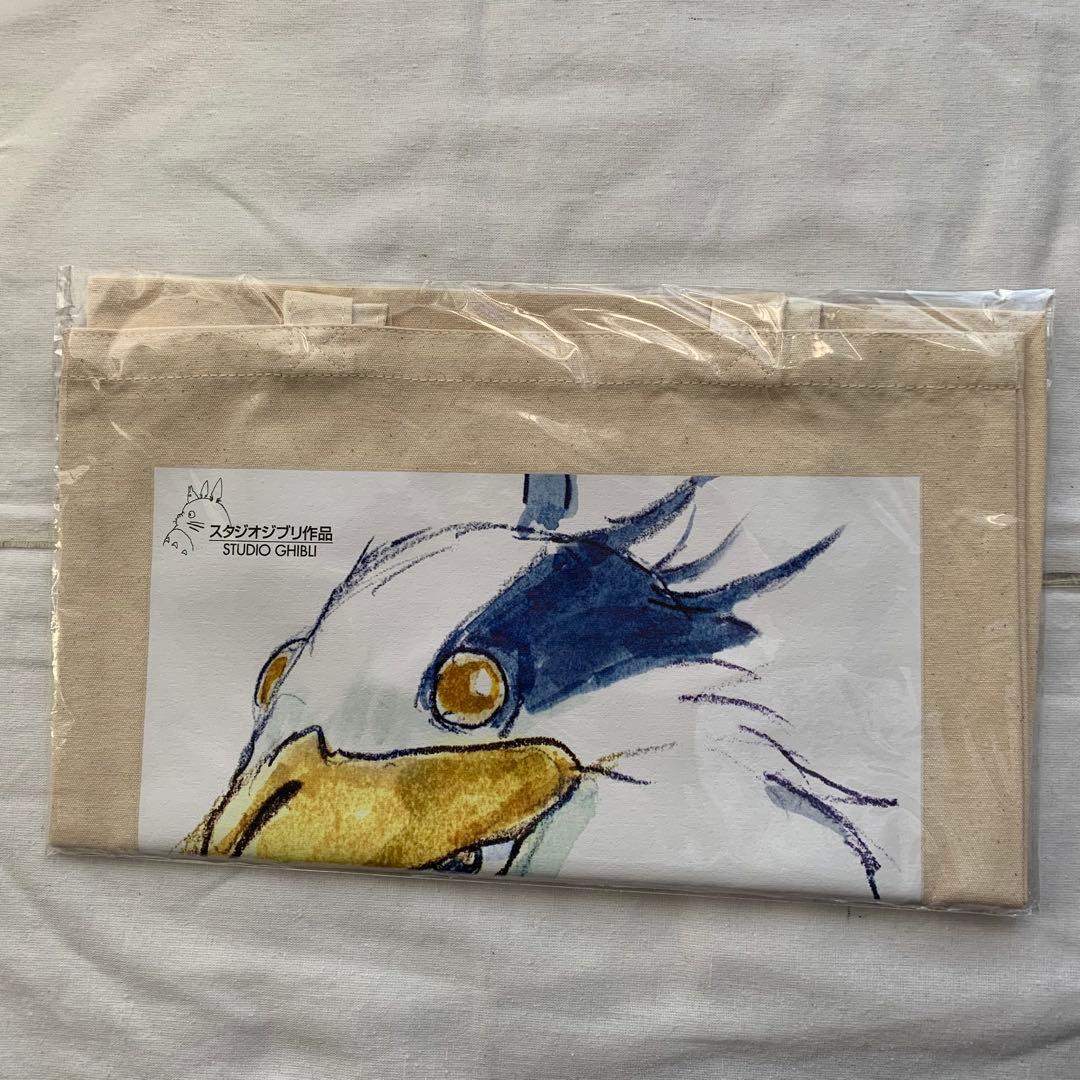 ジブリ 君たちはどう生きるか トートバッグ 注プレ非売品 宮崎駿 スタジオジブリ