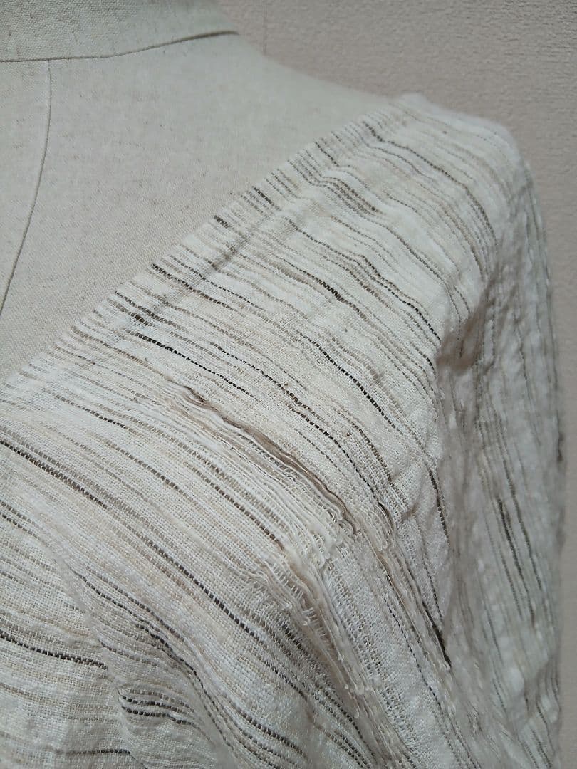 でこぴん様☆yinyang☆ハンドウーブントップ☆グレー