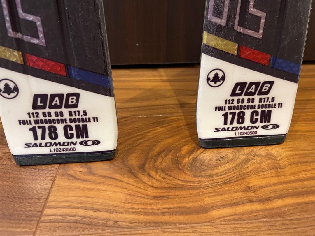 SALOMON スキー板 2V RACE GS LAB 178cm ビンディング