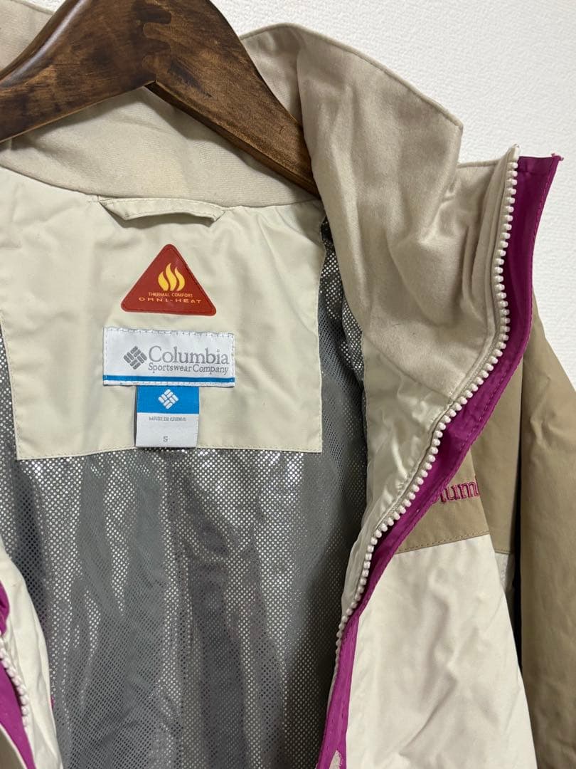 コロンビア スキーウェア スノボウェア 上下マウンテンパーカー オムニテック