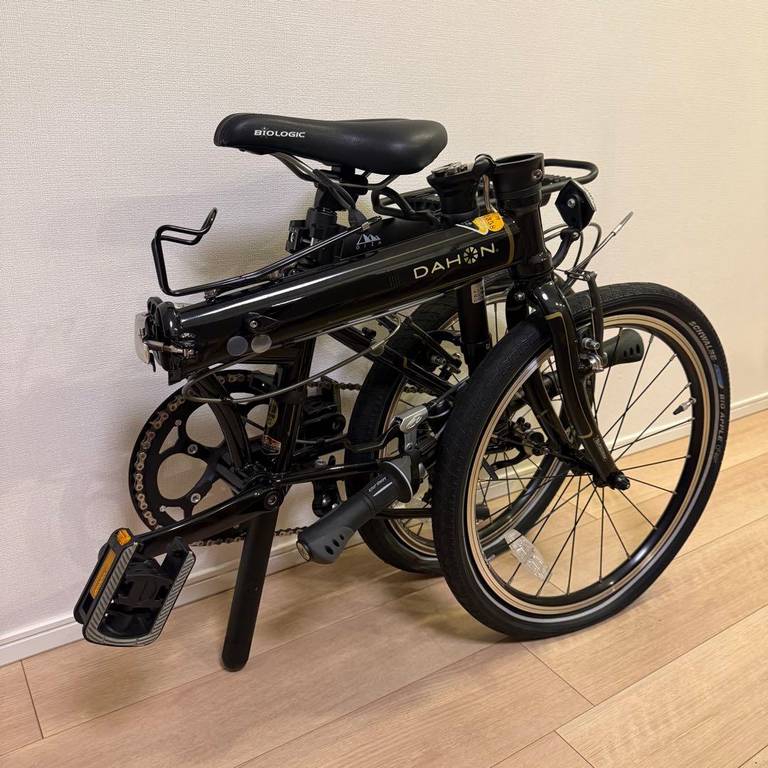 DAHON SPEED P8折りたたみミニベロ ブラック