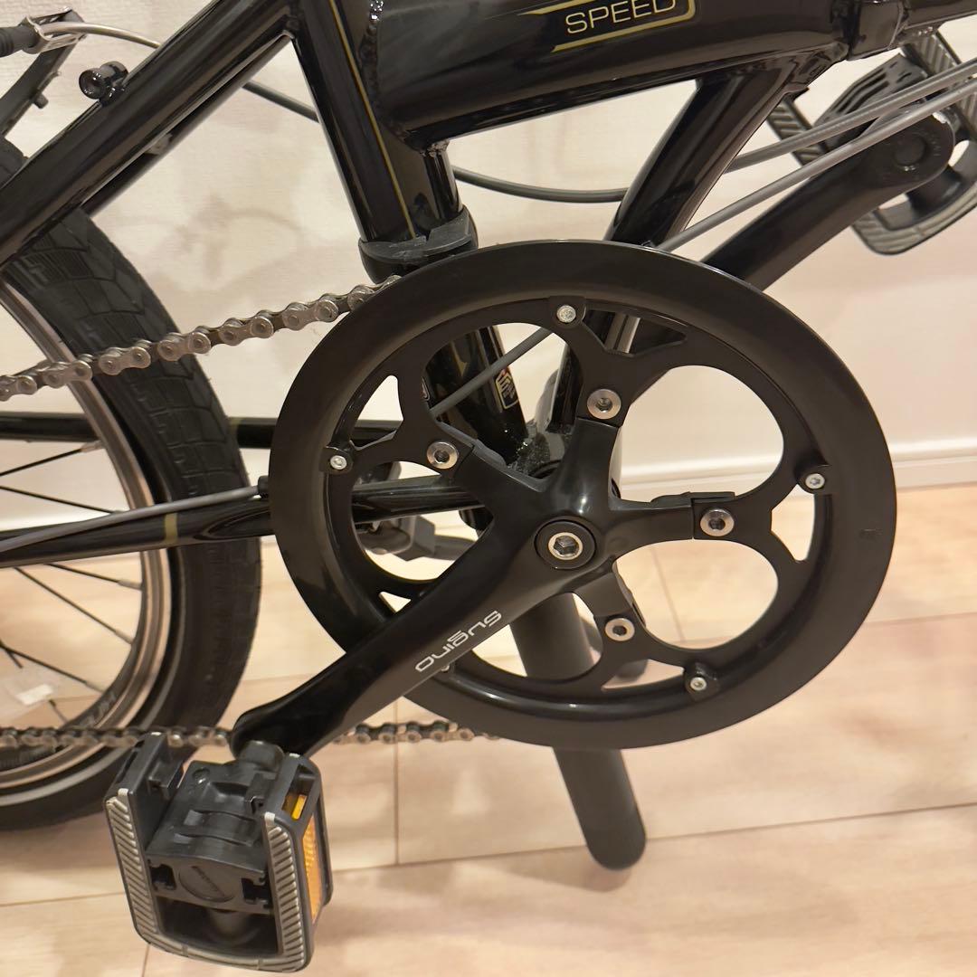 DAHON SPEED P8折りたたみミニベロ ブラック