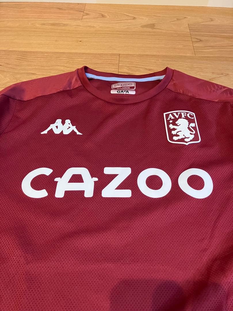 アストンビラ ロングスリーブ スウェットシャツKappa 古着　プレミアリーグ