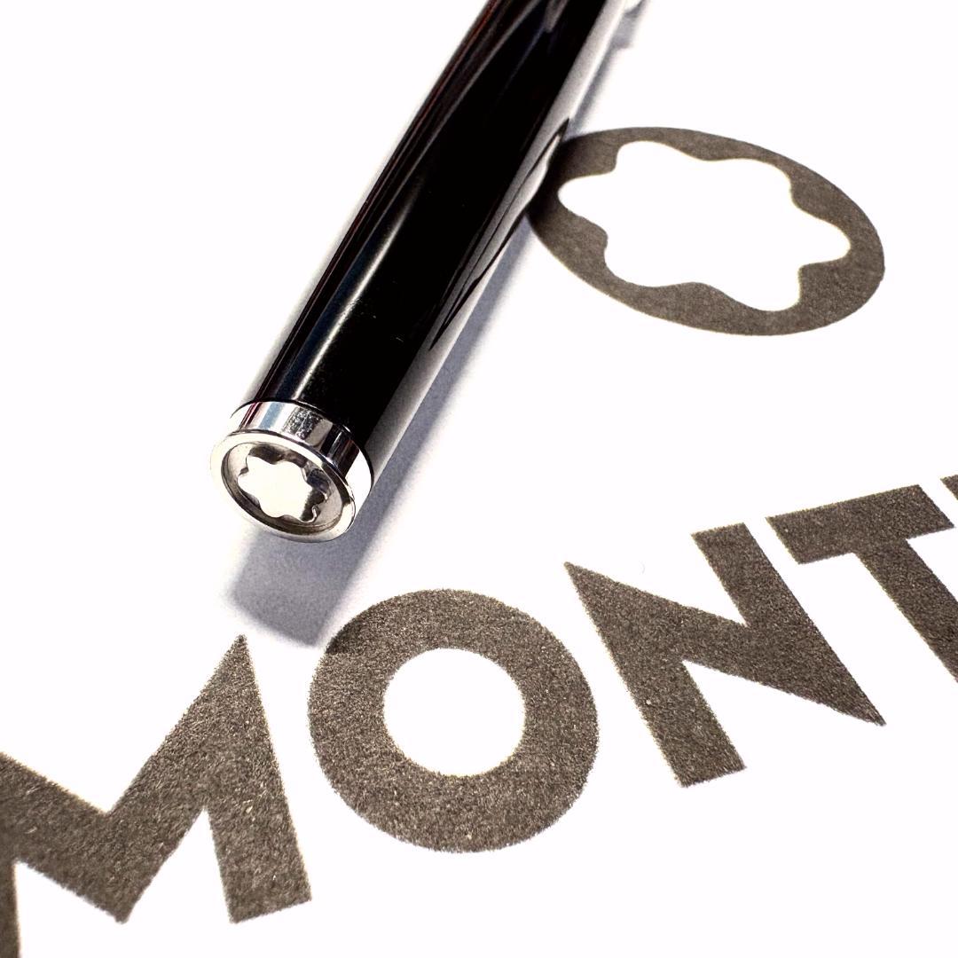 231.モンブラン　PIX　RB　ブラック/Pt　MB132494　現行品