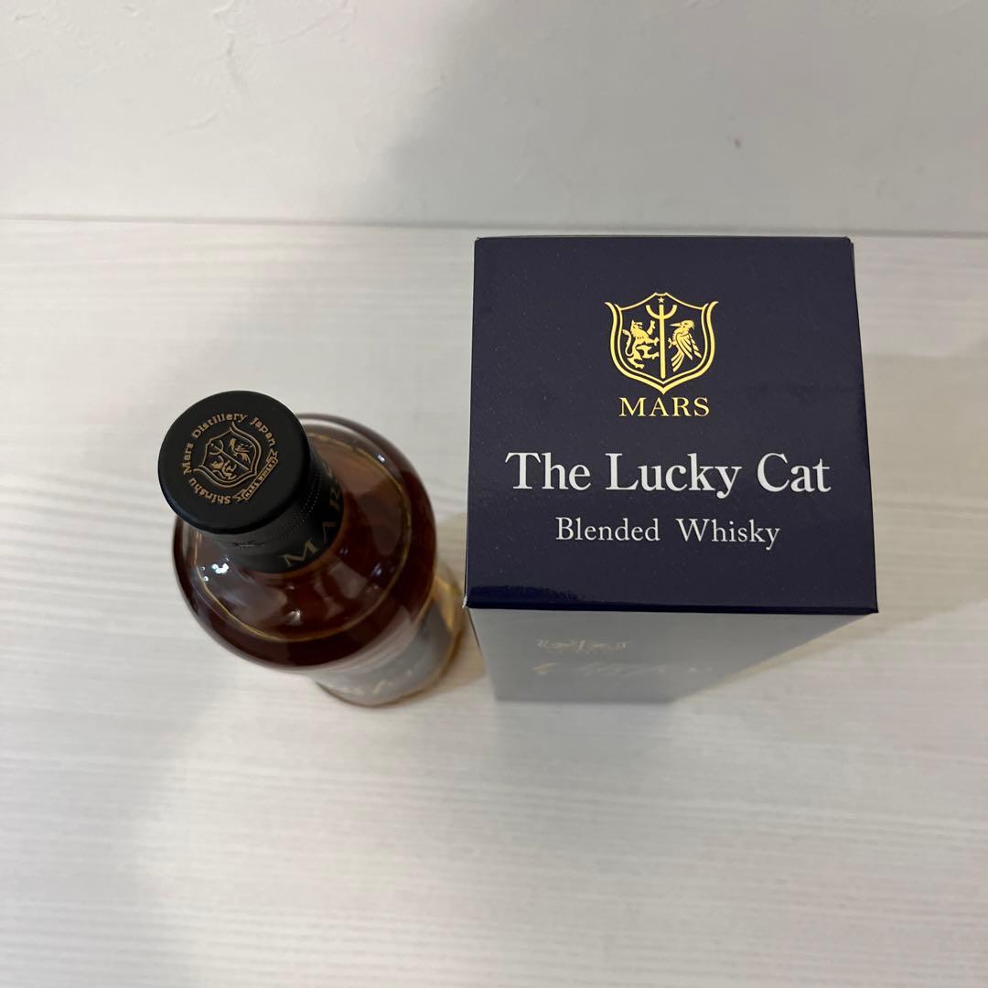ラッキーキャット　アッシュ99 新品未開封　限定品　マルスウイスキー　箱付き