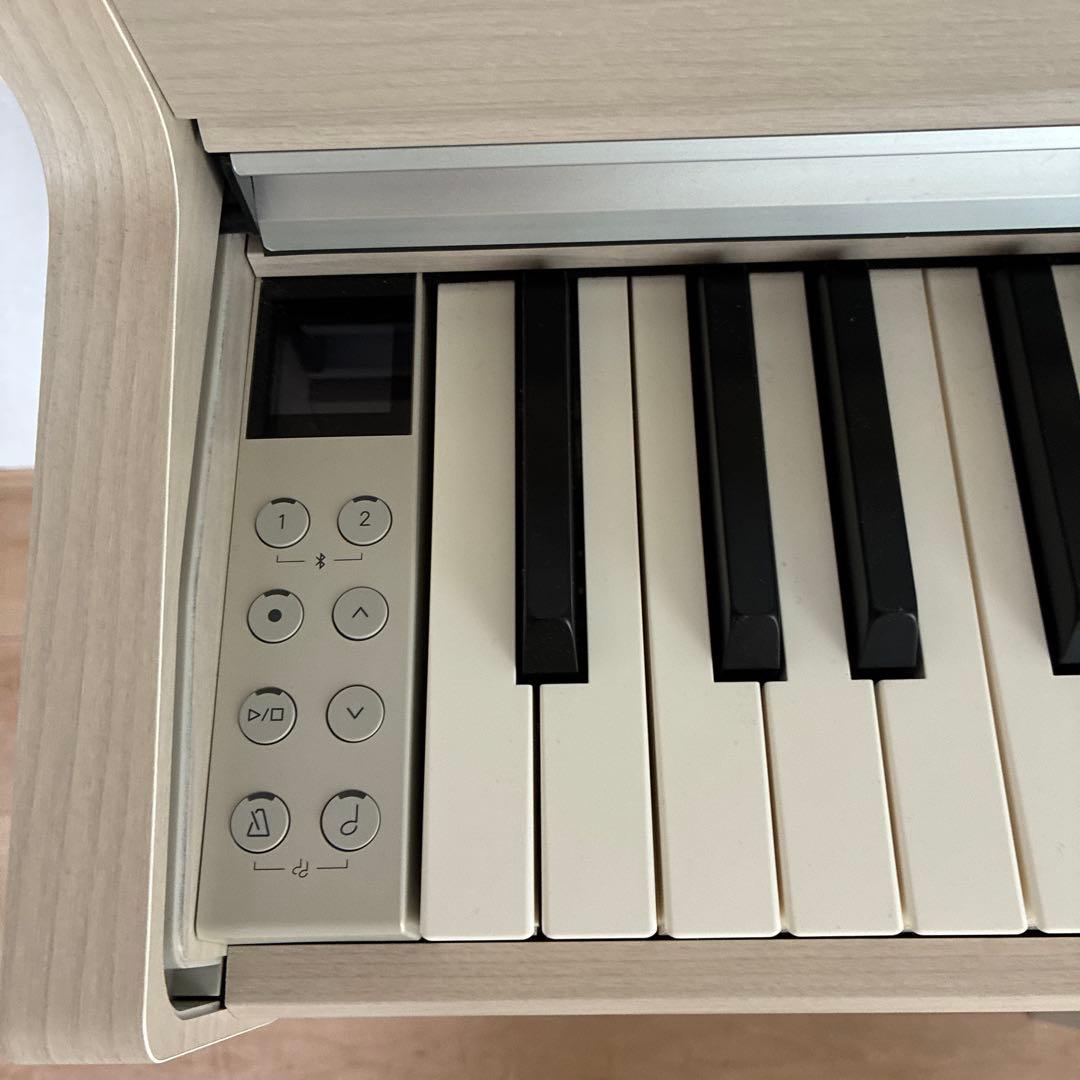 【超美品】 KAWAI　CN201A　2024年3月購入品　ホワイト　フル装備