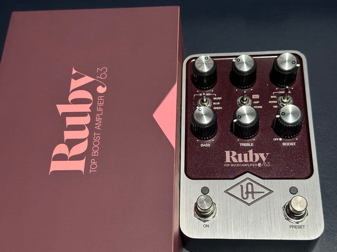ギター UAFX Ruby