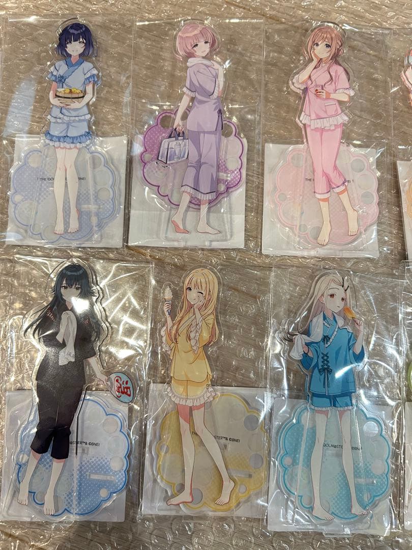 極楽湯　学園アイドルマスター　学マス　アクリルスタンド　13種　コンプリート