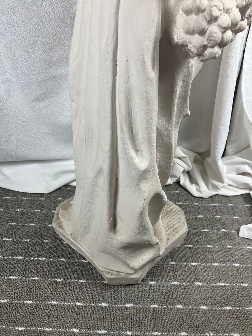 クラシック女性像 葡萄 豊穣の女神風 彫刻 ガーデンオブジェ ヴィーナス像調