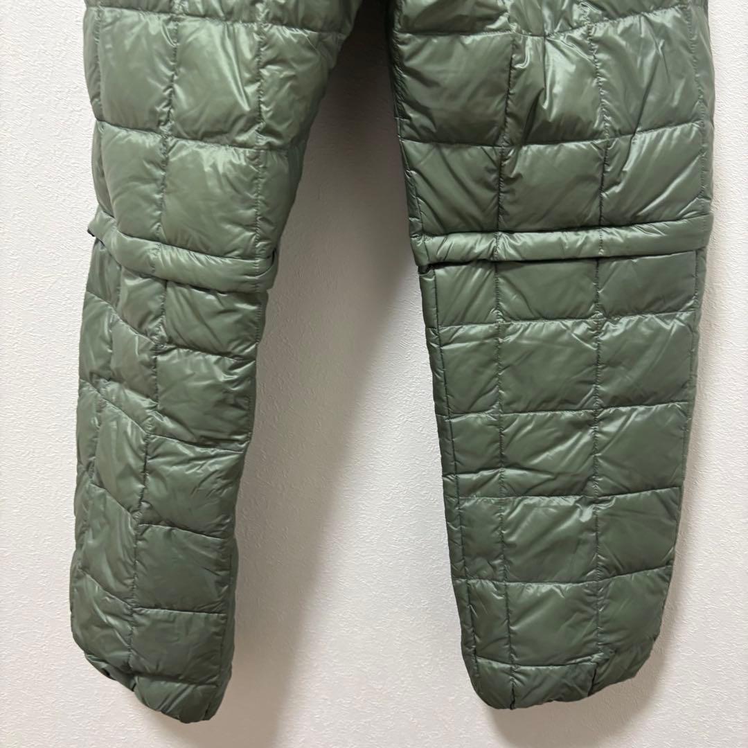 【新品】TAION タイオンエクストラ ダウンパンツ オリーブ　2way M