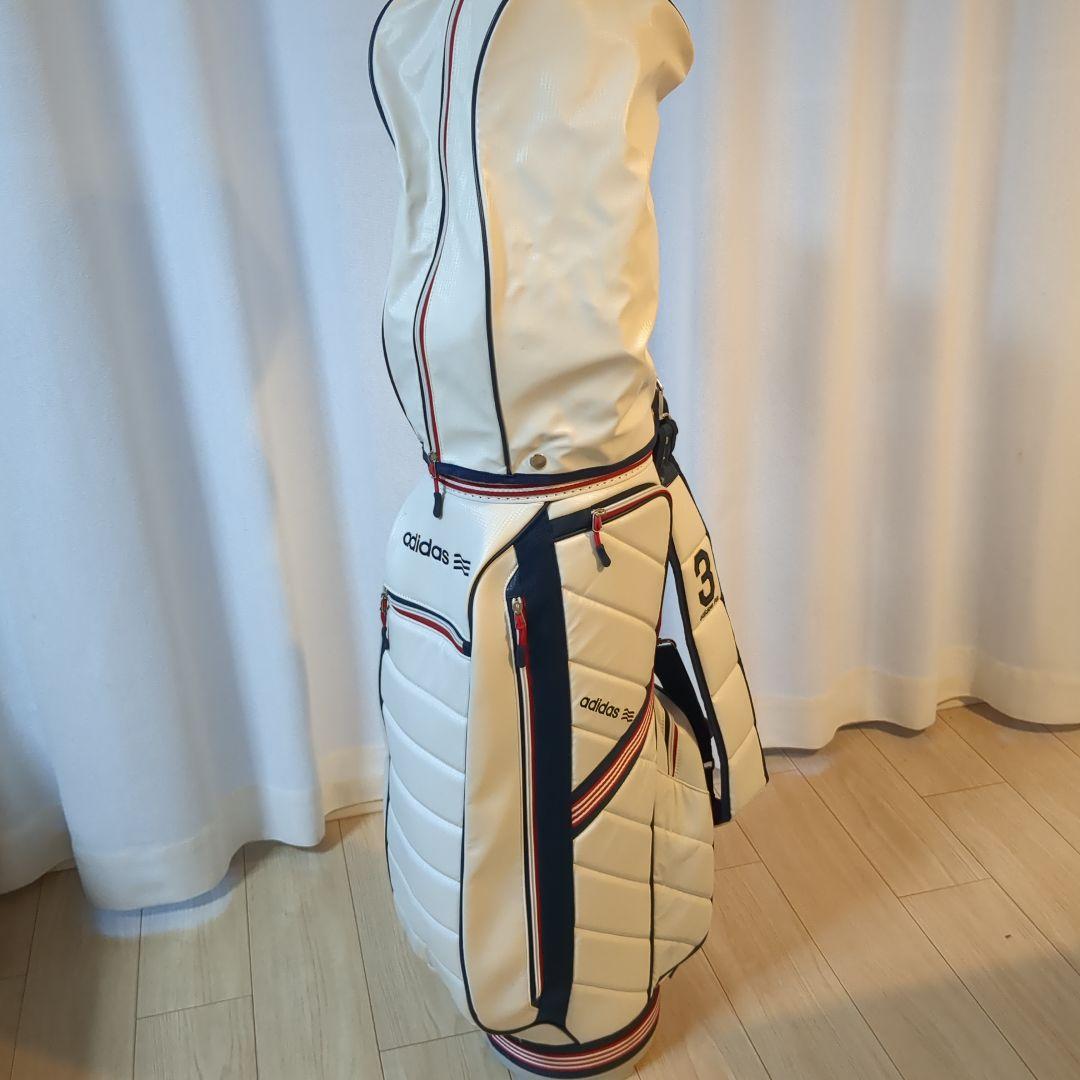 【美品】adidas ゴルフバッグ　ホワイト