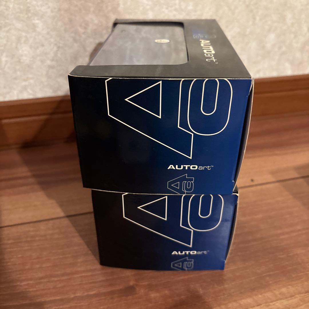 AUTOart メルセデスベンツ Typ600 1/43 ブラック シルバー2台