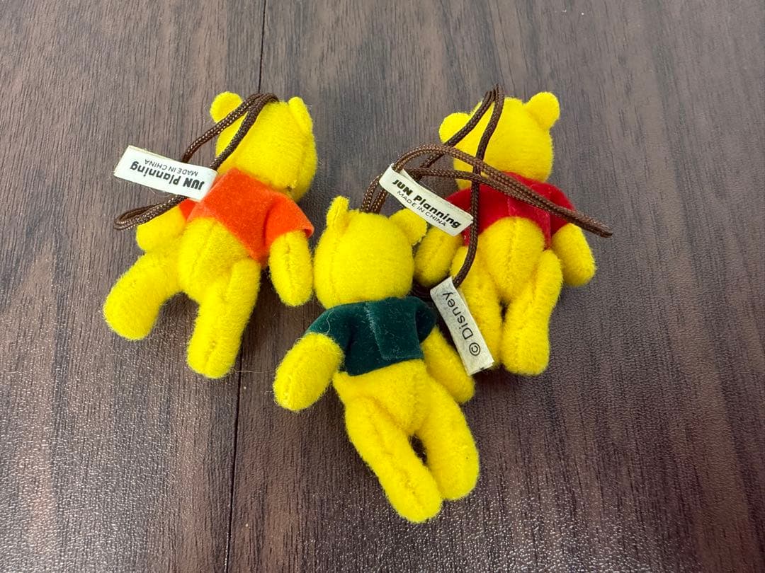 【入手困難】くまのプーさん　ミニマスコット　キーホルダー　缶バッジ　平成　希少