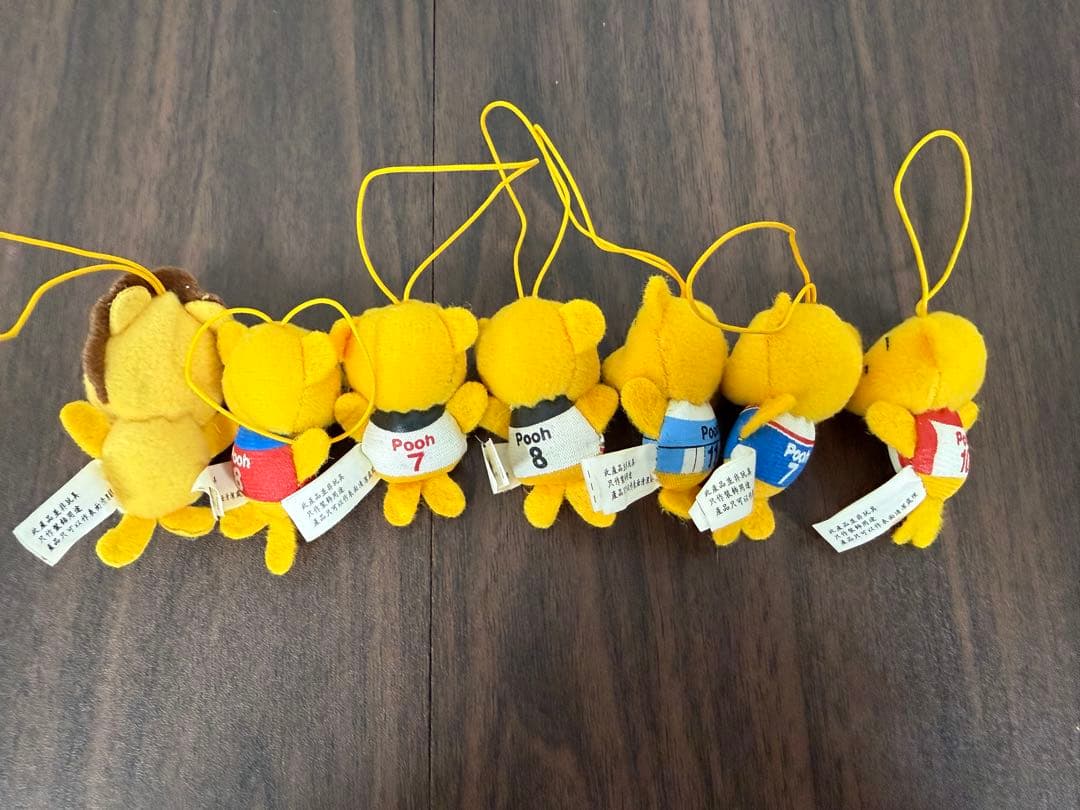 【入手困難】くまのプーさん　ミニマスコット　キーホルダー　缶バッジ　平成　希少