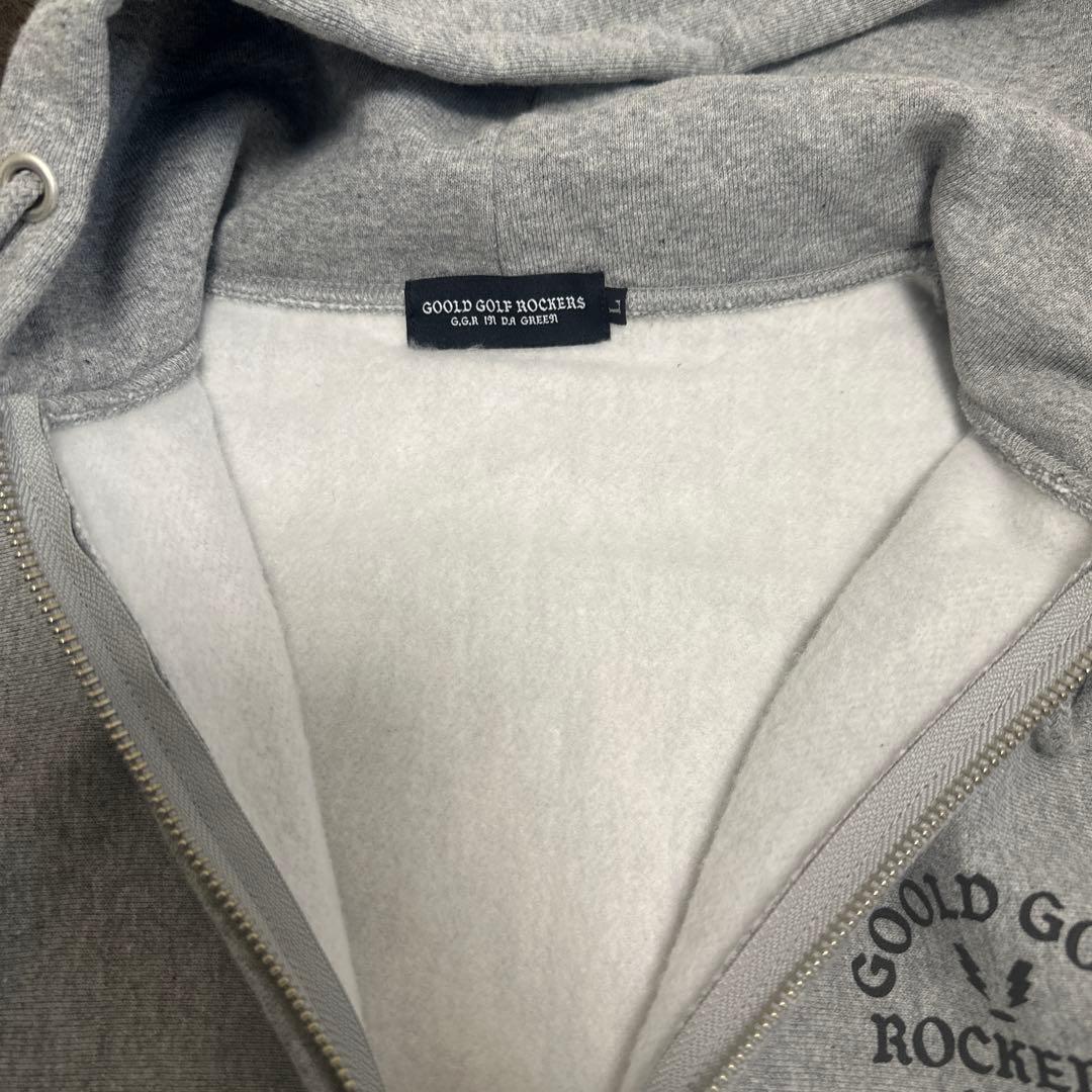GOOLD GOLF ROCKERS フルジップパーカー グレー