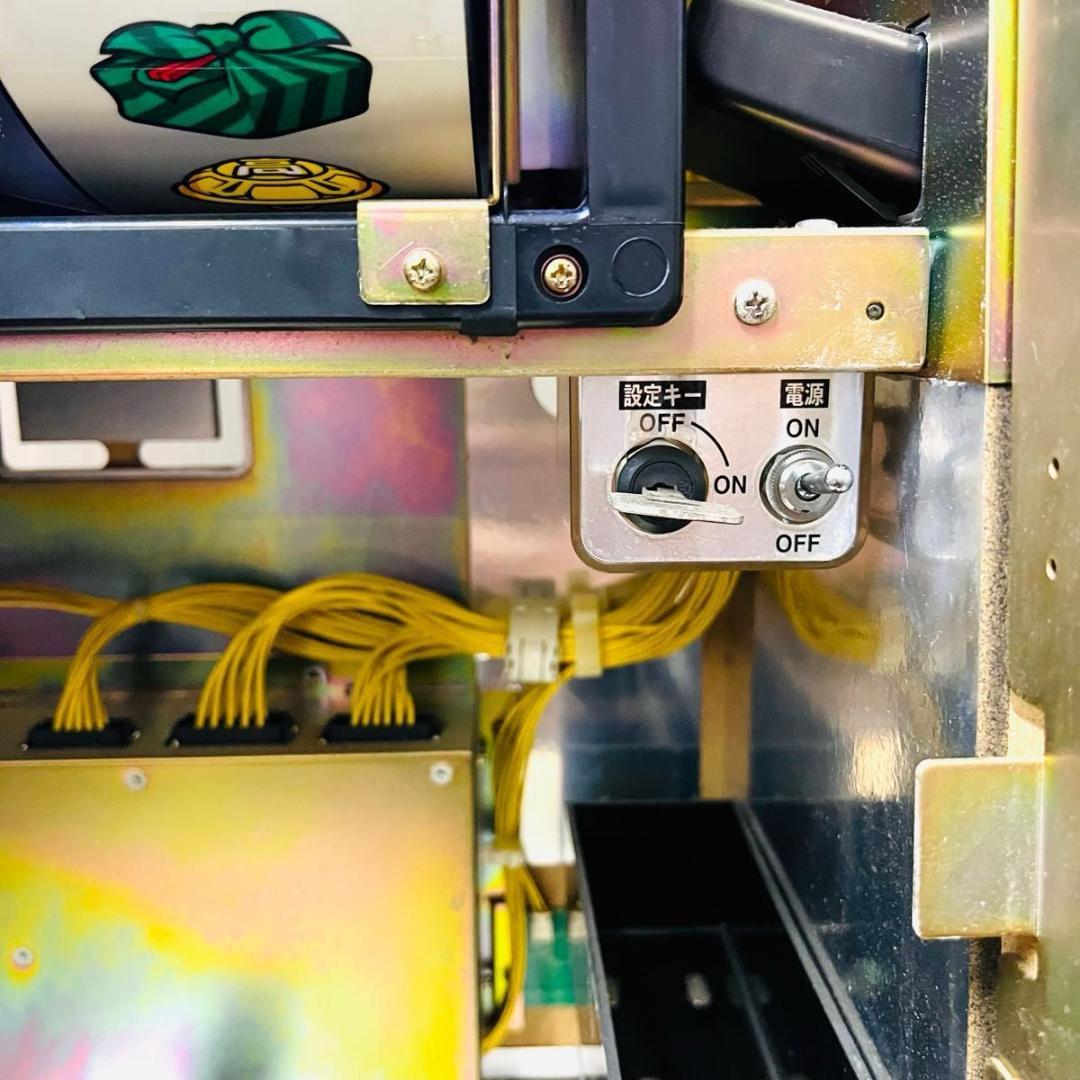 押忍 番長 パチスロ 大都技研 4号機　スロット実機 家庭用電源 パチスロ実機