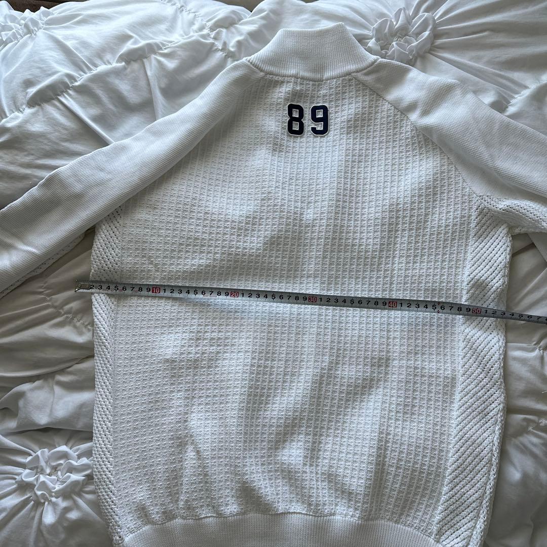 美品❣️PEARLY GATES ホワイト ジップアップジャケット ＸＬサイズ