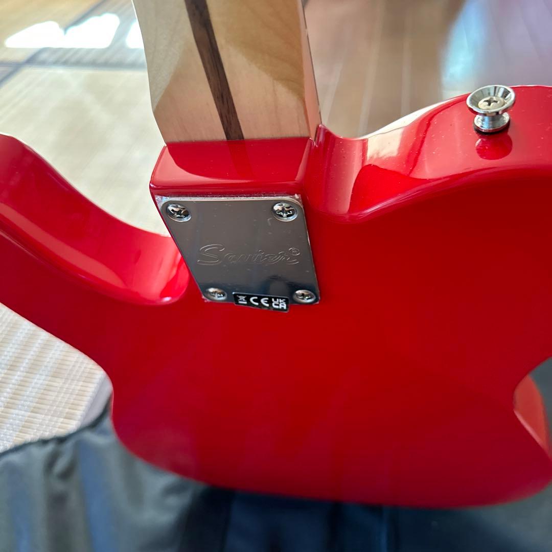 Squier Sonic Telecaster エレキギター 赤　動作良好目立つ