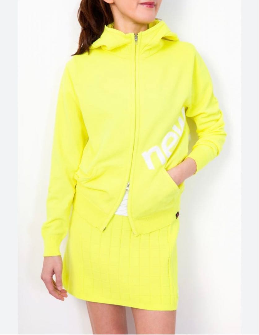 ニューバランスゴルフ　セットアップ　イエロー