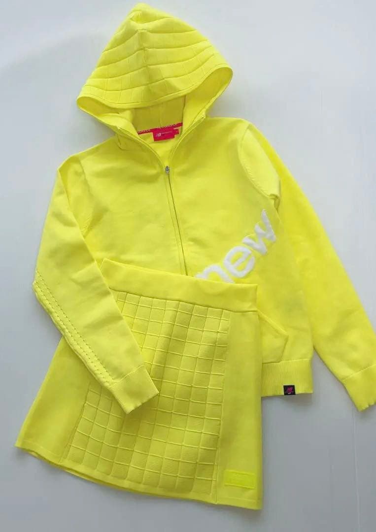 ニューバランスゴルフ　セットアップ　イエロー