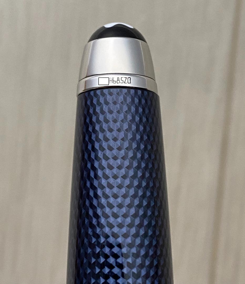 超美品 現行品 モンブラン ソリテール ブルーアワー ミッドサイズ ボールぺン