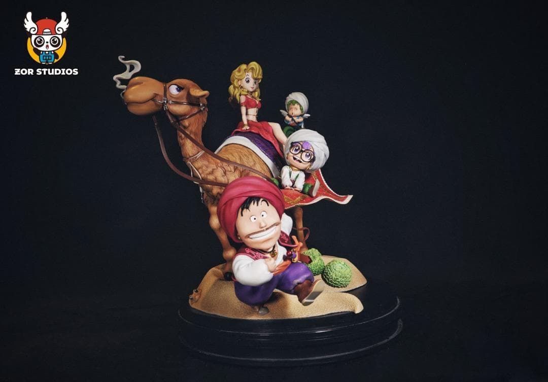 Dr.スランプ アラレちゃん 則巻ガジラ 博士 ガレージキット フィギュア