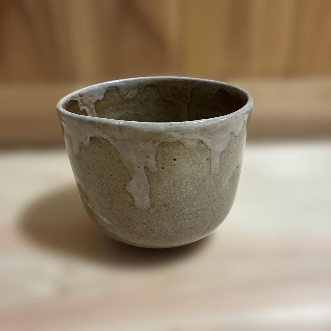 平瀬　露香作　茶碗　銘　雪