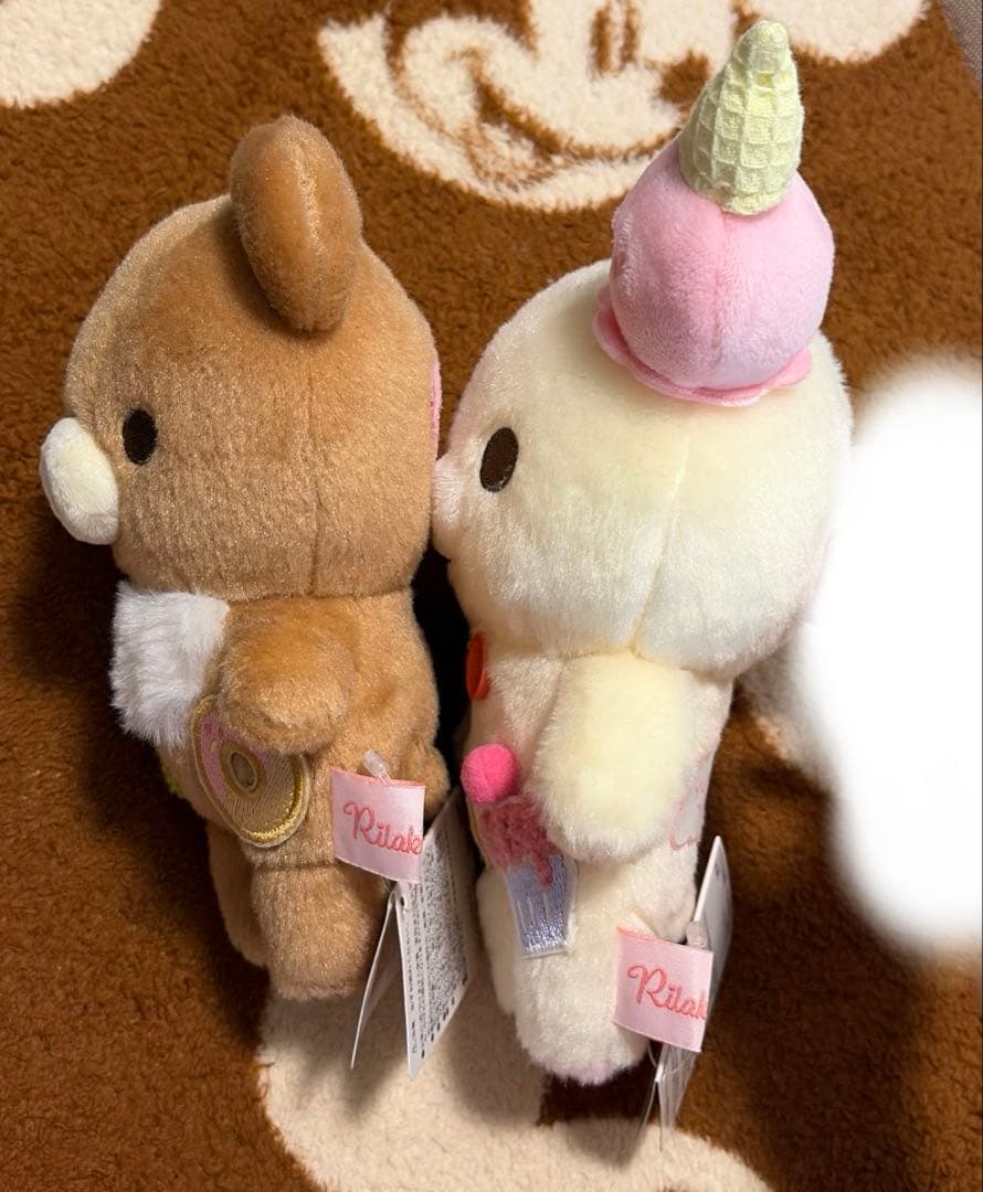 2点セット チャイロイコグマ、コリラックマ おかしな遊園地 タグ付き