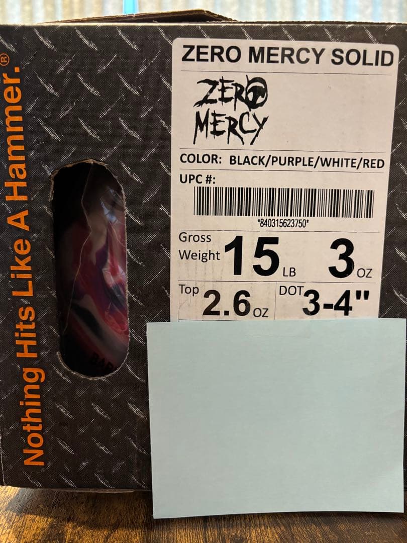 新品未使用　ZEROMERCY