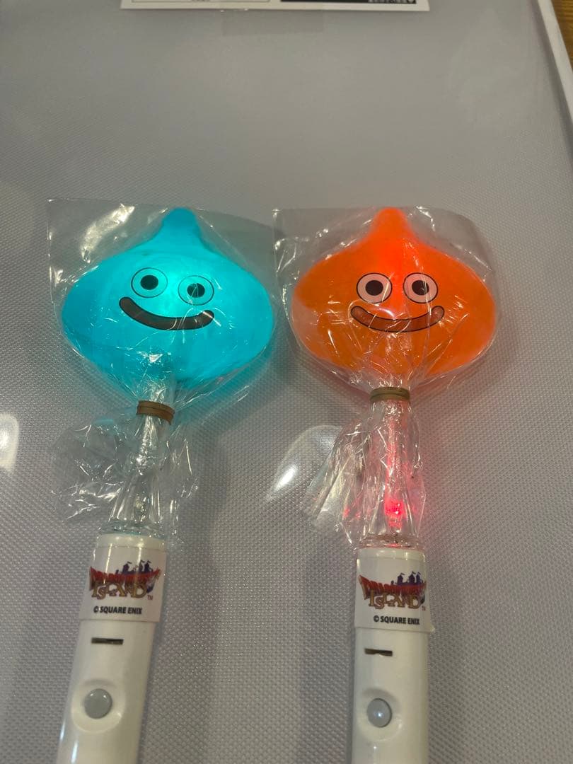 ドラクエ　 スライムライト 2個セット (青・オレンジ)